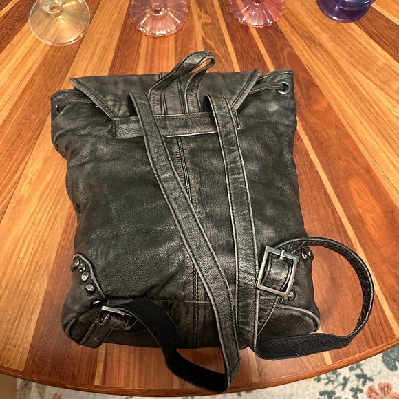 Free People Leather Backpack - Picture 4 of 7